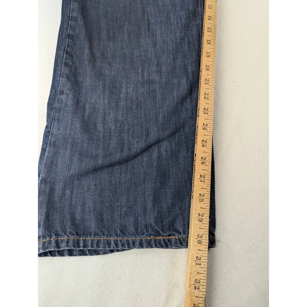 Levi's 569 Loose Straight Jeans Mens 38x34 Dark Wash Blue Denim Baggy Skater